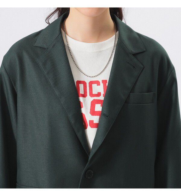 BEAMSBOY「ポリエステル ツイル スリーボタン ジャケット」|テーラードジャケット|