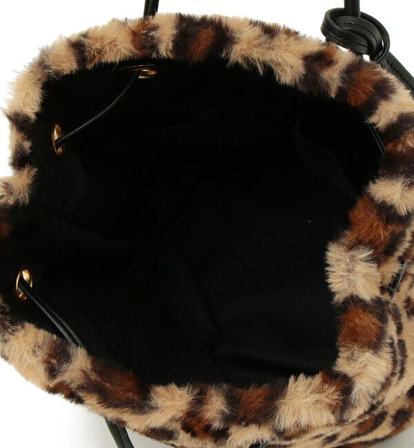 SHIPS any「SHIPS any: ファー巾着バッグ」|その他|