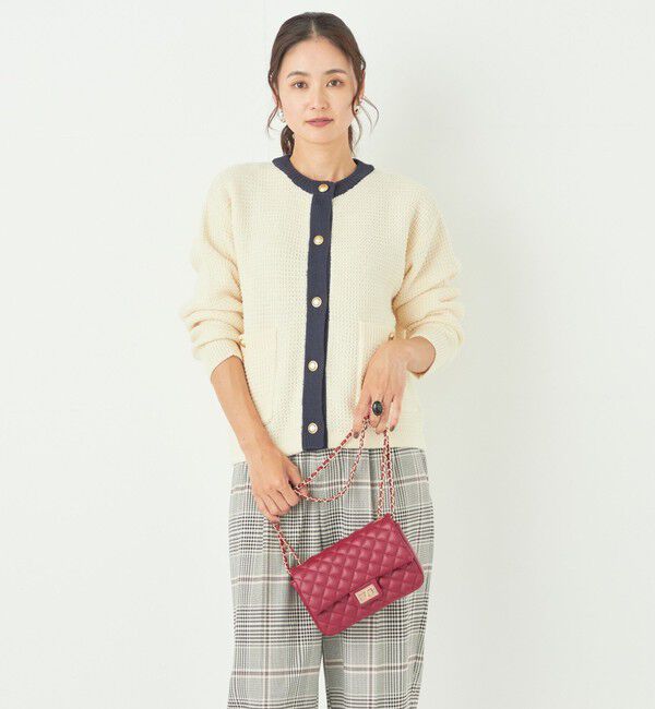 SHIPS Colors 「SHIPS Colors:キルティング チェーン バッグ◇」|ショルダー・メッセンジャー|