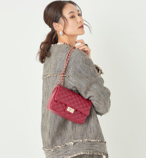 SHIPS Colors 「SHIPS Colors:キルティング チェーン バッグ◇」|ショルダー・メッセンジャー|