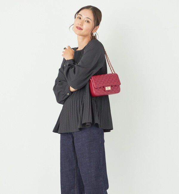 SHIPS Colors 「SHIPS Colors:キルティング チェーン バッグ◇」|ショルダー・メッセンジャー|