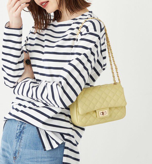 SHIPS Colors 「SHIPS Colors:キルティング チェーン バッグ◇」|ショルダー・メッセンジャー|