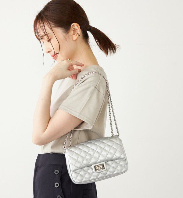 SHIPS Colors 「SHIPS Colors:キルティング チェーン バッグ◇」|ショルダー・メッセンジャー|