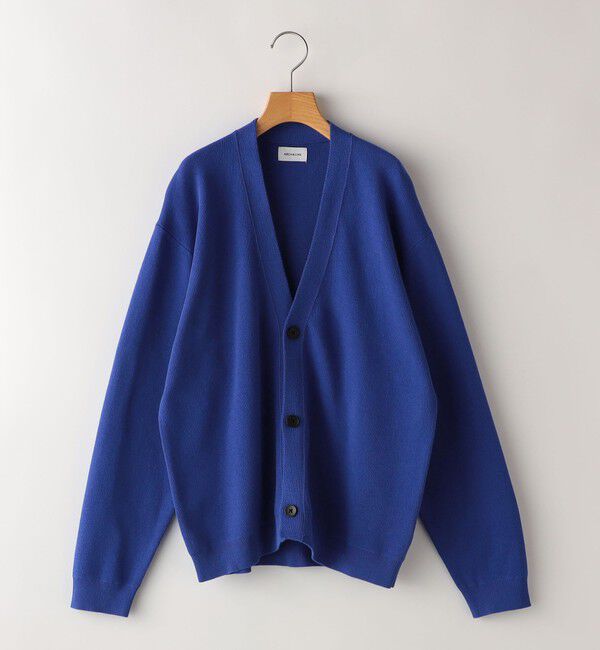 SHIPS KIDS「ARCH&LINE:155cm / オーガニック コットン カーディガン」|カーディガン|ブルー系