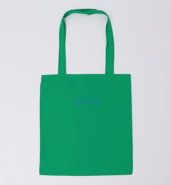 SHIPS「【WEB限定】SHIPS: パッカブル ナイロン SHIPSロゴ エンブロイダリー トート バッグ」|トートバッグ|