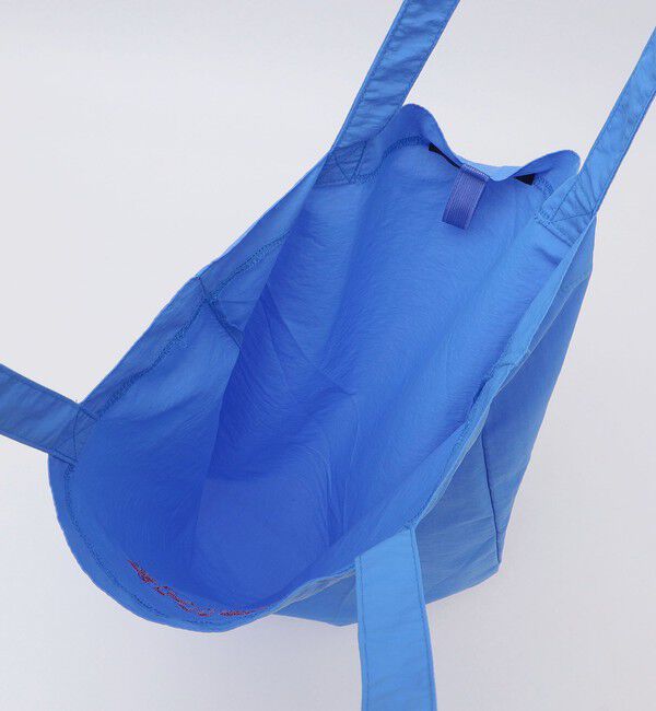 SHIPS「【WEB限定】SHIPS: パッカブル ナイロン SHIPSロゴ エンブロイダリー トート バッグ」|トートバッグ|