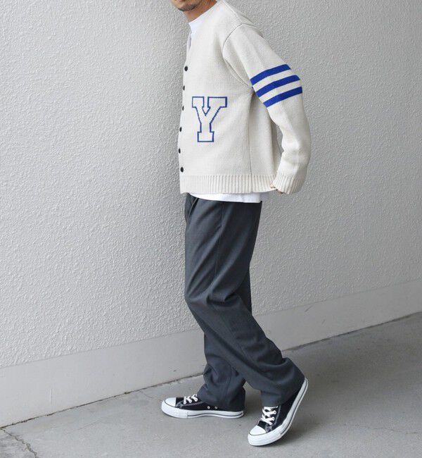 SHIPS any「【SHIPS any別注】sports wear:〈手洗い可能〉レタード ニット カーディガン◇」|カーディガン|