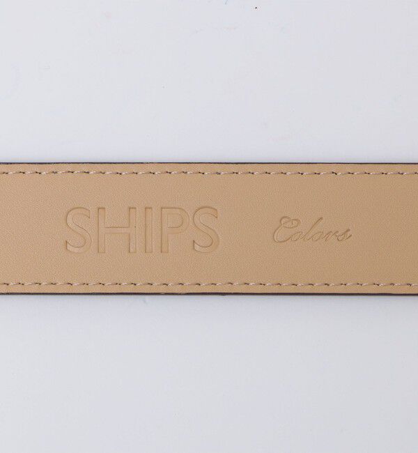 SHIPS Colors 「SHIPS Colors:スエード サイズレス ベルト」|ベルト|