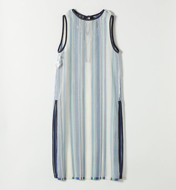 SHIPS any「SHIPS any:〈手洗い可能〉メッシュ レイヤード ノースリーブ ワンピース」|ワンピース|