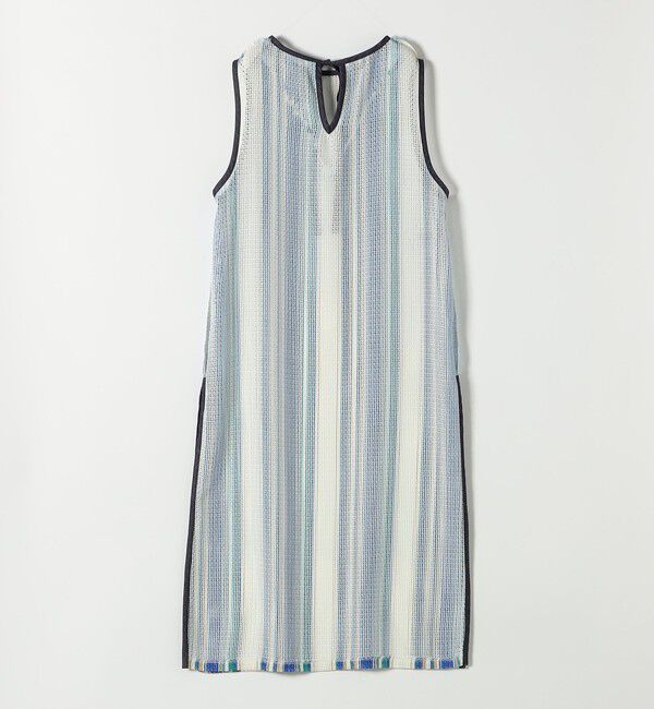 SHIPS any「SHIPS any:〈手洗い可能〉メッシュ レイヤード ノースリーブ ワンピース」|ワンピース|