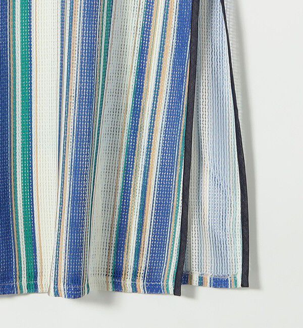 SHIPS any「SHIPS any:〈手洗い可能〉メッシュ レイヤード ノースリーブ ワンピース」|ワンピース|