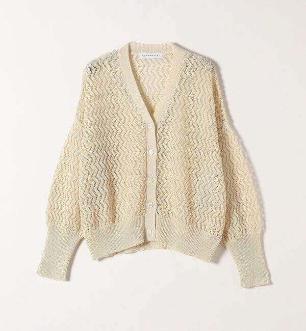 quaranciel「quaranciel:〈手洗い可能〉バルキーレース ドルマン スリーブ カーディガン」|カーディガン|