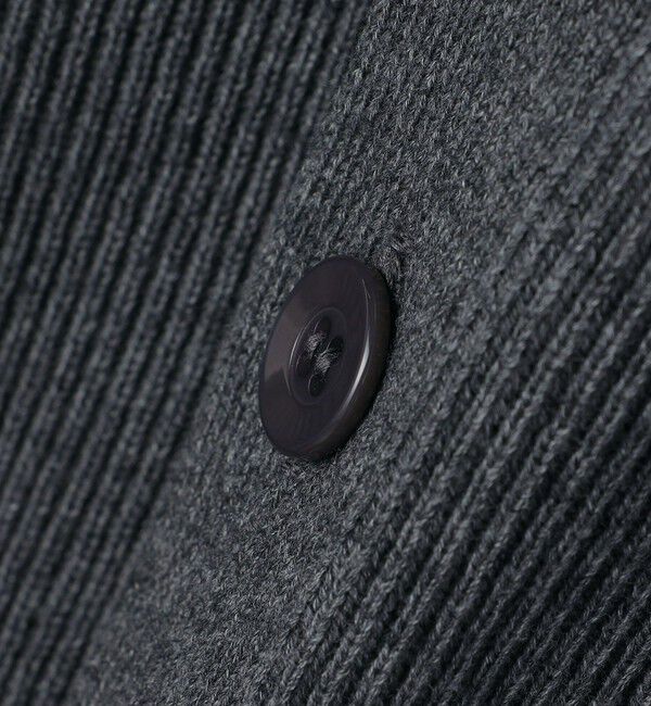 SHIPS「SHIPS: 奥山メリヤス Vネック カーディガン」|カーディガン|