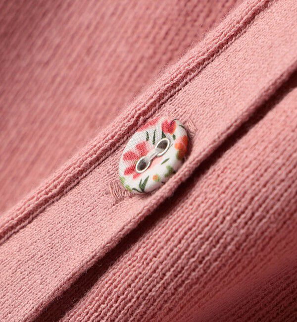 SHIPS KIDS「SHIPS KIDS:80～90cm / リバティ ニット カーディガン」|カーディガン|