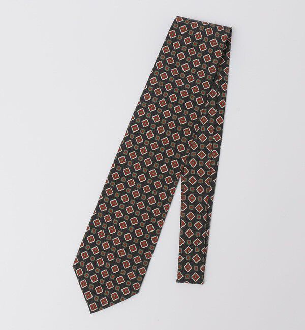 SHIPS「GALLIA: シルク ガムツイル スクエア コモン ネクタイ」|ネクタイ・蝶ネクタイ|ネイビー