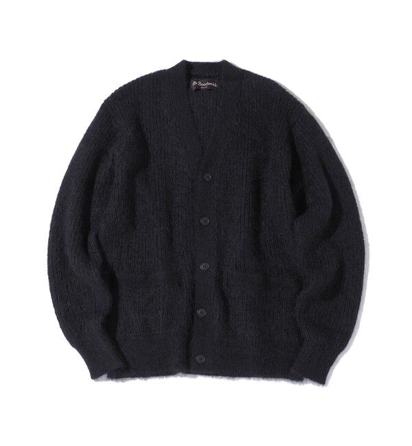 SHIPS「Southwick: Gate Label キッド モヘヤ カーディガン」|カーディガン|ブラック