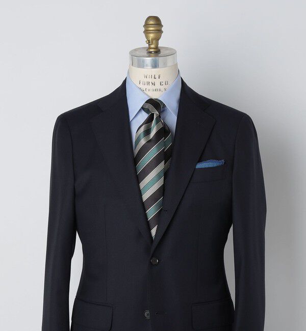 SHIPS「Holliday＆Brown: シルク マルチ ストライプ ネクタイ」|ネクタイ・蝶ネクタイ|