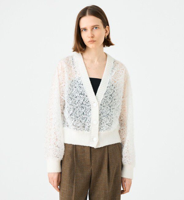 Ballsey「Susie Vネックカーディガン」|カーディガン|