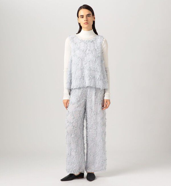 DES PRES「ブルームエンブロイダリー リラックスパンツ」|その他|