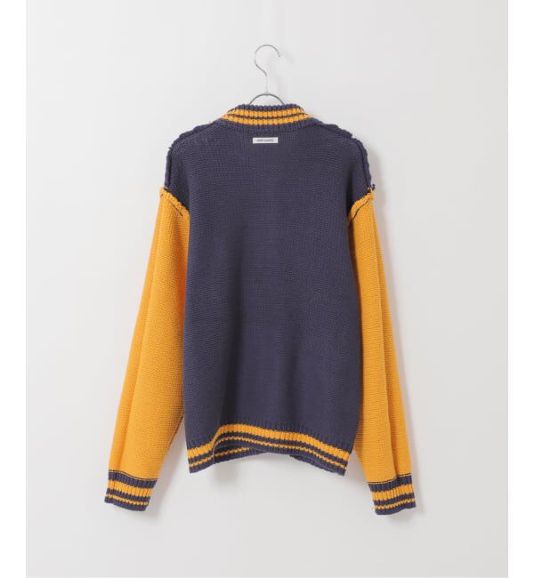 JOINT WORKS「クラフトステッチ ニットスタジャン / Craft-stitched Stadium Knit Jacket」|カーディガン|