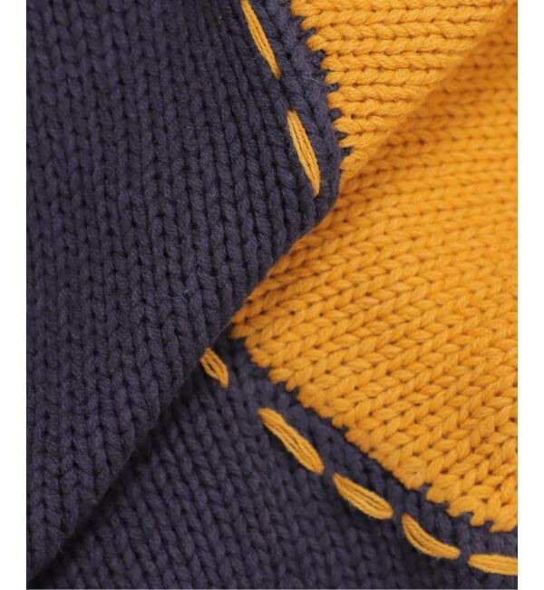 JOINT WORKS「クラフトステッチ ニットスタジャン / Craft-stitched Stadium Knit Jacket」|カーディガン|