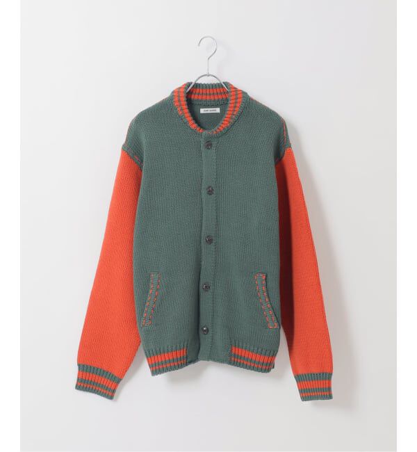 JOINT WORKS「クラフトステッチ ニットスタジャン / Craft-stitched Stadium Knit Jacket」|カーディガン|