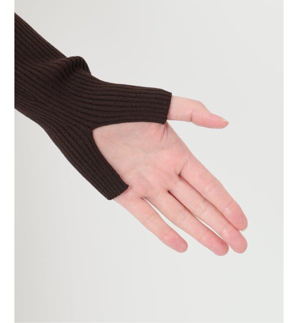 IENA「リブVネックカーディガン」|カーディガン|