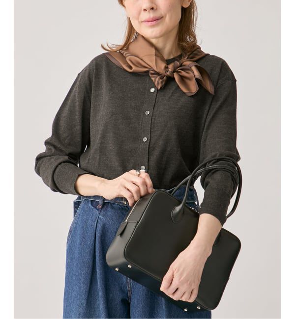 VERMEIL par iena「GLOW wool knit カーディガン」|カーディガン|グレー