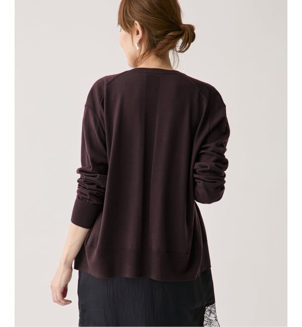 VERMEIL par iena「GLOW wool knit カーディガン」|カーディガン|