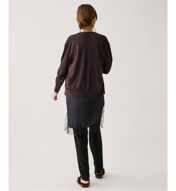 VERMEIL par iena「GLOW wool knit カーディガン」|カーディガン|