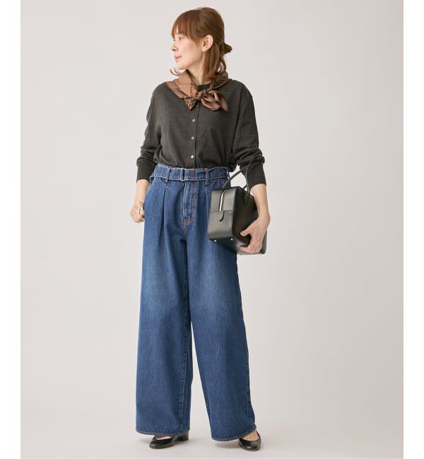 VERMEIL par iena「GLOW wool knit カーディガン」|カーディガン|