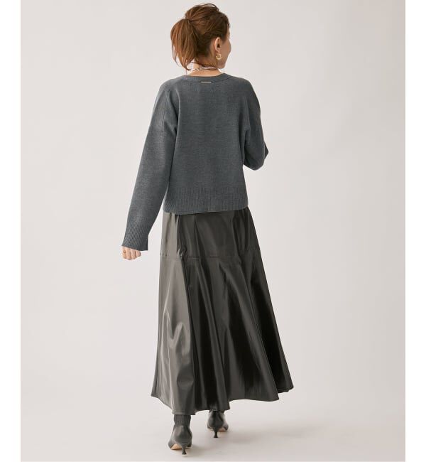 VERMEIL par iena「wool knit Vneck カーディガン」|カーディガン|