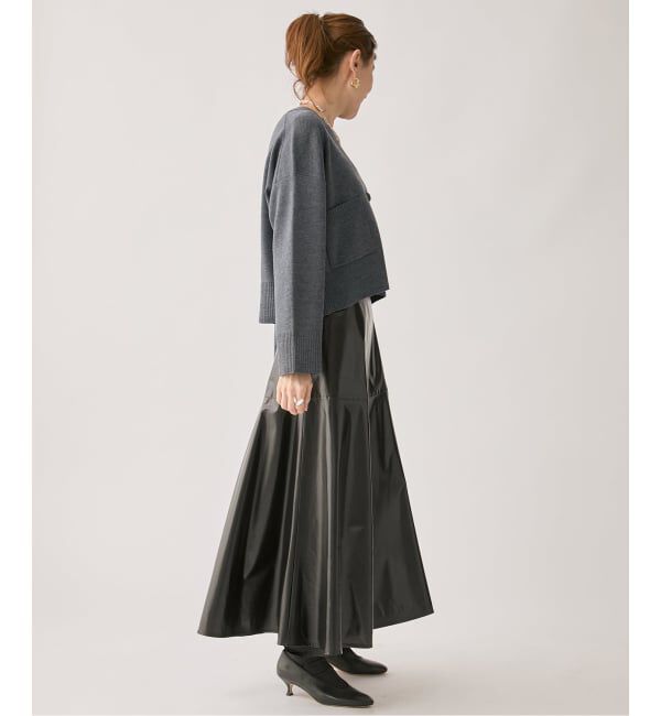 VERMEIL par iena「wool knit Vneck カーディガン」|カーディガン|