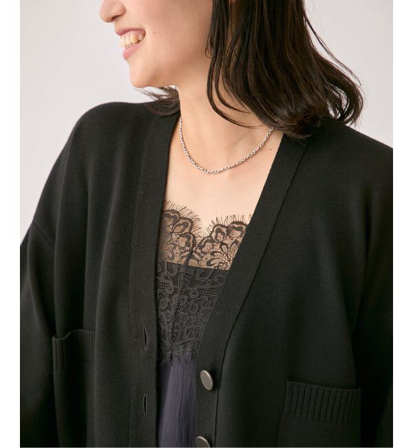 VERMEIL par iena「wool knit Vneck カーディガン」|カーディガン|