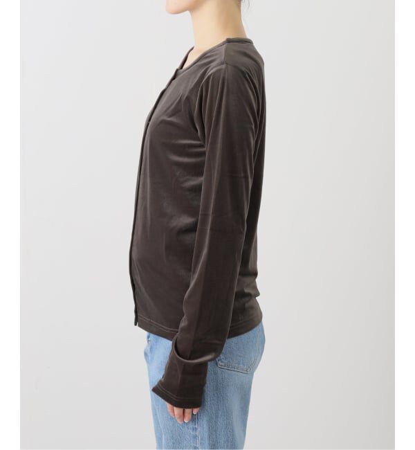 SLOBE IENA「《2枚セット》ベロアセットプルオーバー」|カーディガン|