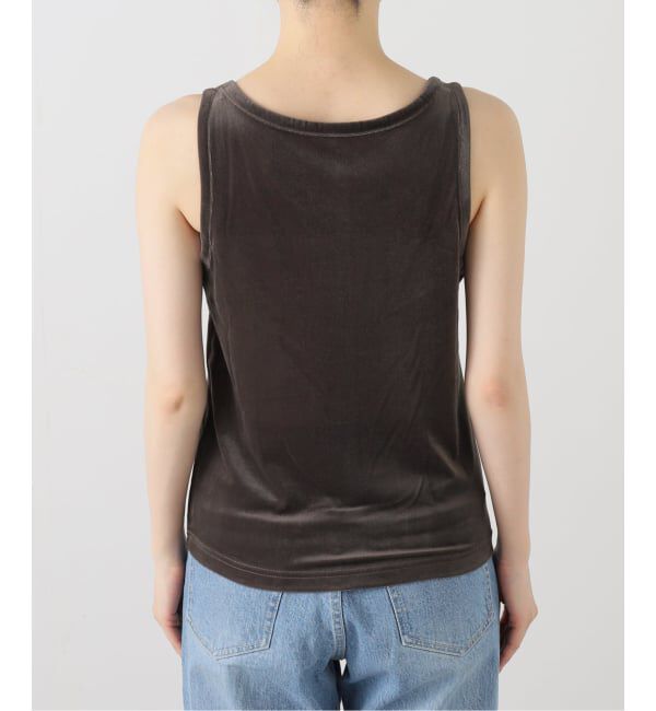 SLOBE IENA「《2枚セット》ベロアセットプルオーバー」|カーディガン|