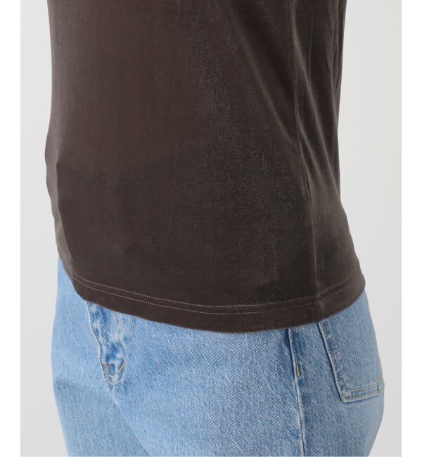 SLOBE IENA「《2枚セット》ベロアセットプルオーバー」|カーディガン|