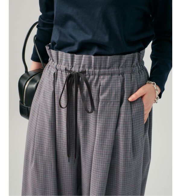 VERMEIL par iena「Check イージーパンツ」|その他|
