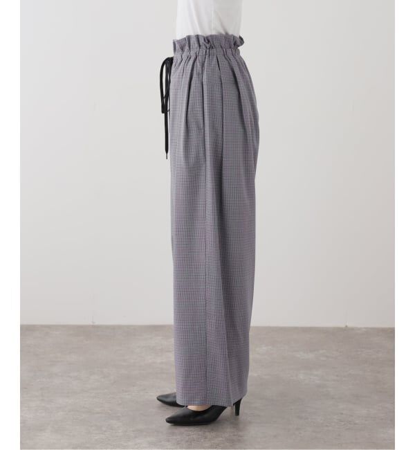 VERMEIL par iena「Check イージーパンツ」|その他|