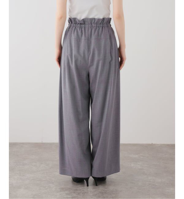 VERMEIL par iena「Check イージーパンツ」|その他|