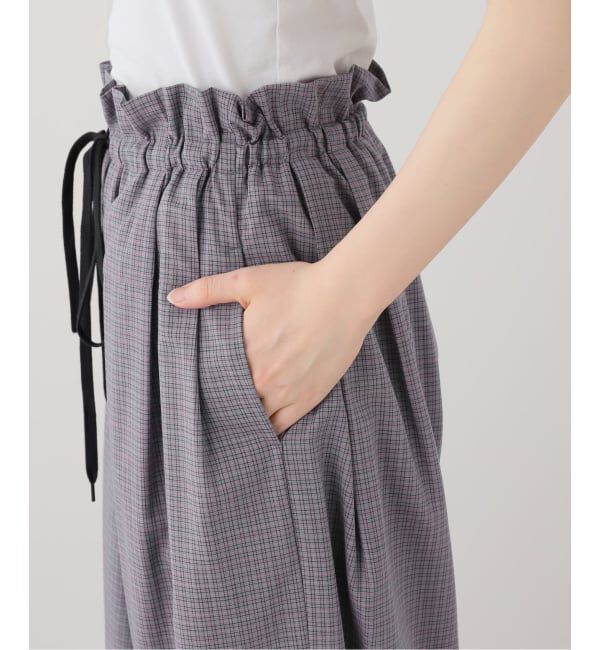 VERMEIL par iena「Check イージーパンツ」|その他|