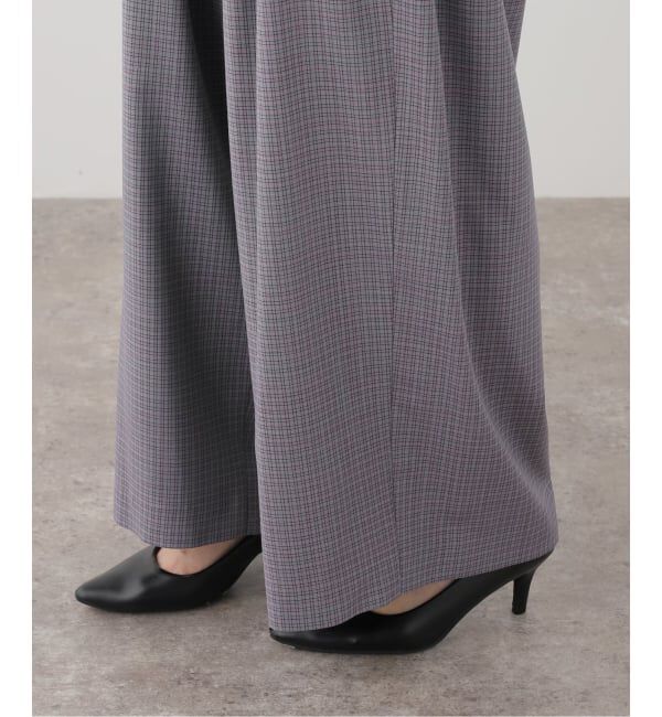 VERMEIL par iena「Check イージーパンツ」|その他|