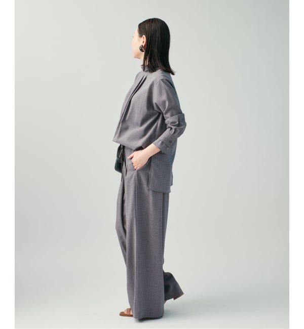 VERMEIL par iena「Check イージーパンツ」|その他|