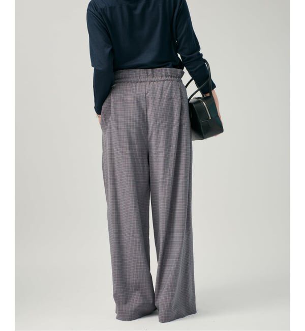 VERMEIL par iena「Check イージーパンツ」|その他|