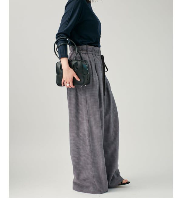 VERMEIL par iena「Check イージーパンツ」|その他|