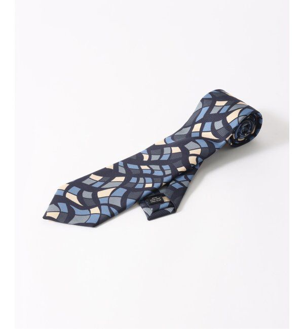 EDIFICE「【Holliday & Brown】Ex.ジオメトリックプリント JA042341/O9314/O9499」|ネクタイ・蝶ネクタイ|