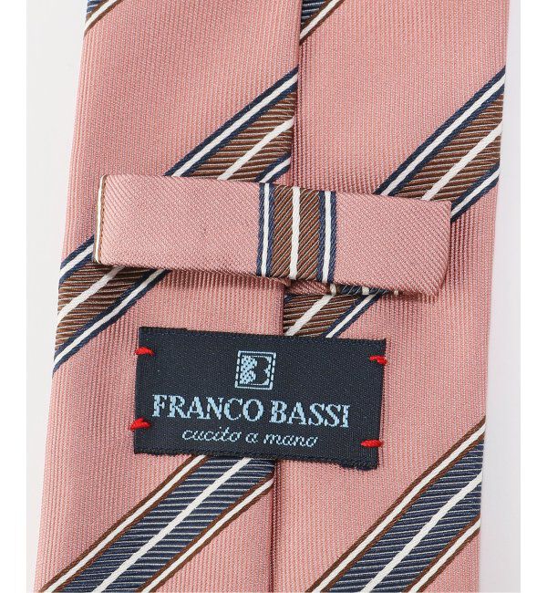 EDIFICE「FRANCO BASSI (フランコ バッシ) ジャカードカラーストライプタイ U25ED03」|ネクタイ・蝶ネクタイ|