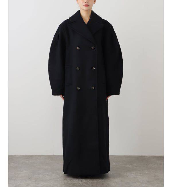 PULP「GANNI / ガニー Peacoat Wool Long Coat」|ピーコート|