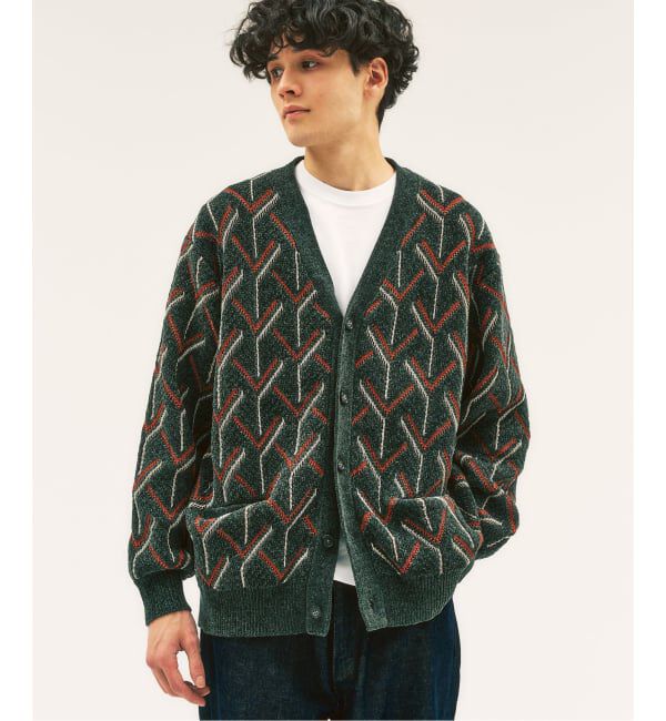 417 EDIFICE「モールパターンカーディガン」|カーディガン|