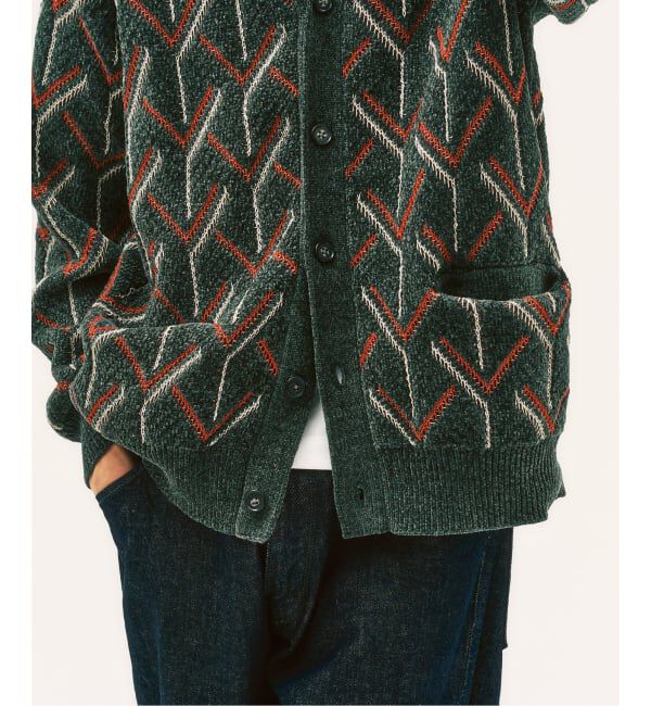 417 EDIFICE「モールパターンカーディガン」|カーディガン|